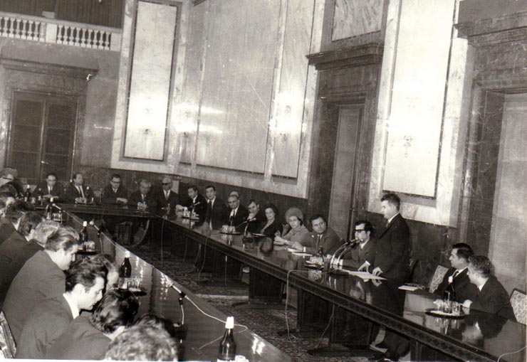 Constituirea Comitetului Central al radioteleviziunii. Martie 1971.     (8 martie 1971).