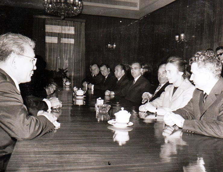 Vizita oficială a delegaţiei de partid şi guvernamentale condusă de Nicolae Ceauşescu în Republica Populară Mongolă. Convorbiri oficiale. (24 iunie 1971).