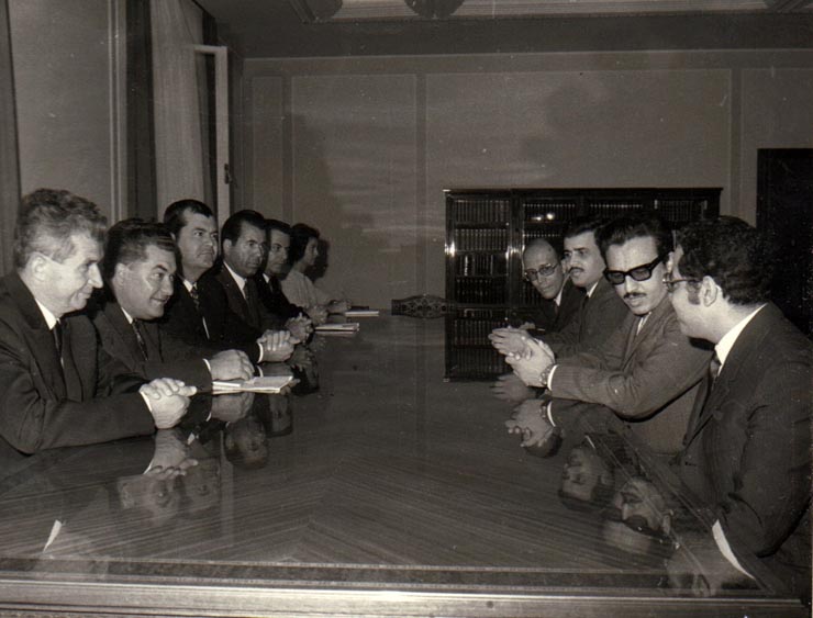 Primirea la Nicolae Ceauşescu a ministrului informaţiilor din Republica Populară Democrată Yemen – convorbiri oficiale. (27 august 1971).